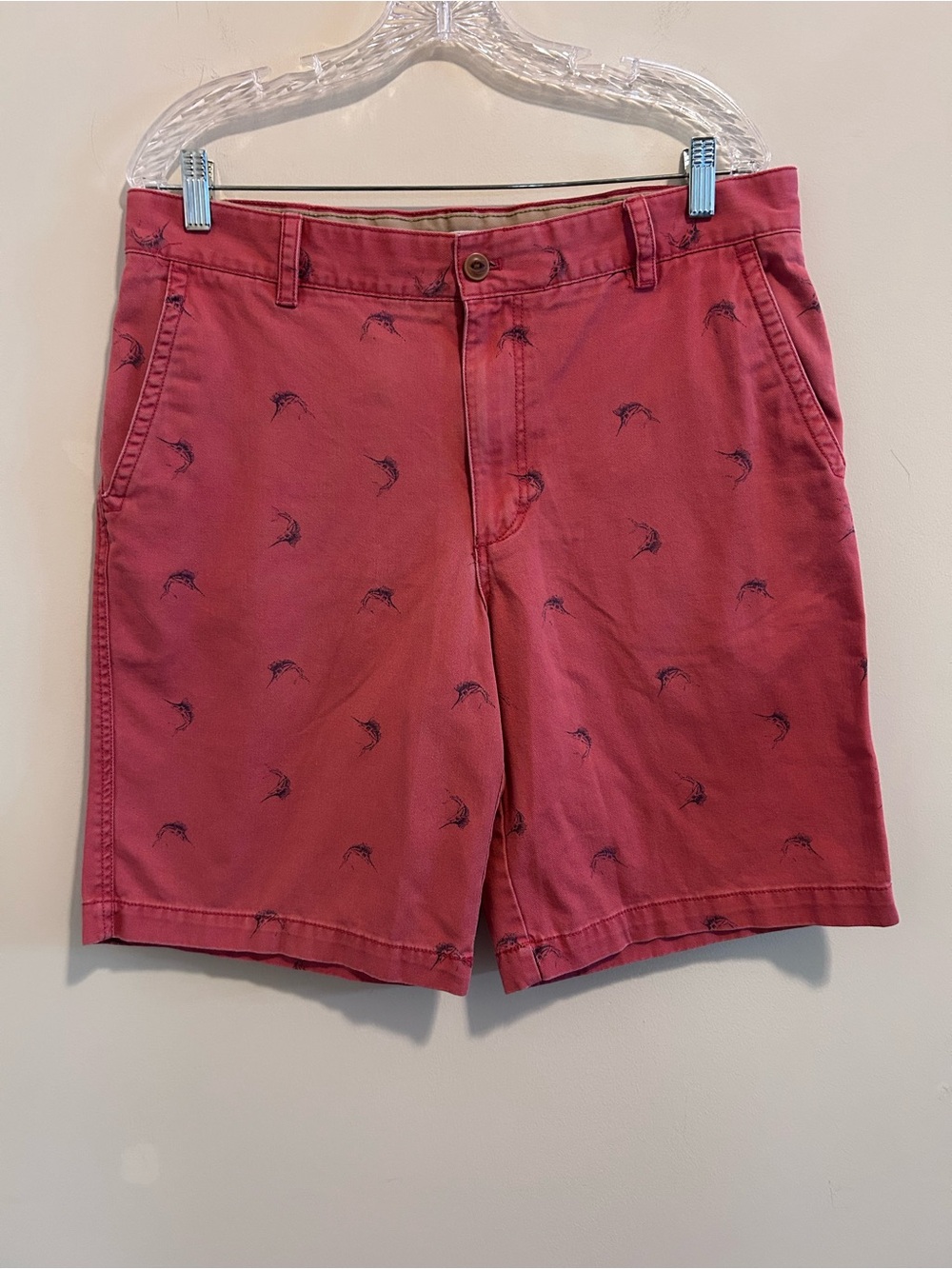 Izod Saltwater‎ Men's Coral Printed Casual Shorts
